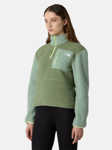Pullover sportivo 'Yumiori' di THE NORTH FACE in verde: frontale