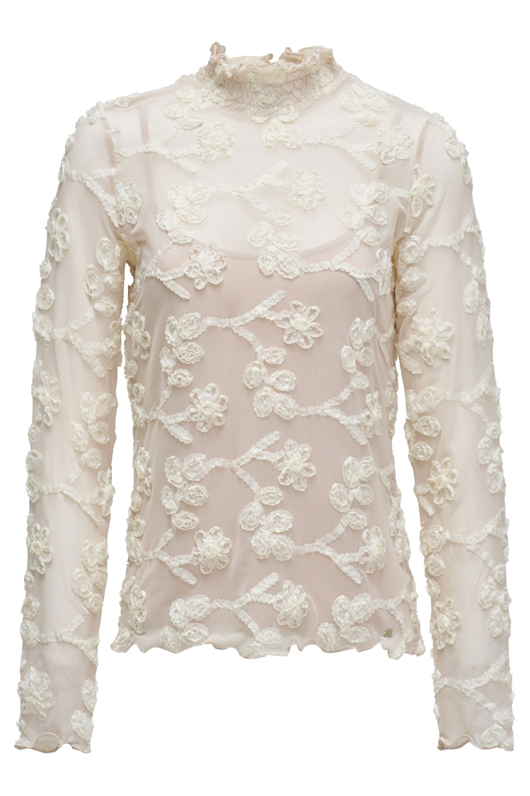 Salsa Jeans Trui in Beige: voorkant