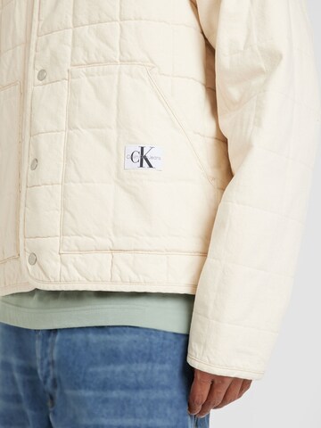 Calvin Klein Jeans Regular Between-season jacket in Beige