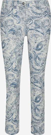 MADELEINE Trousers in 17 in Smoke blue / White, Item view