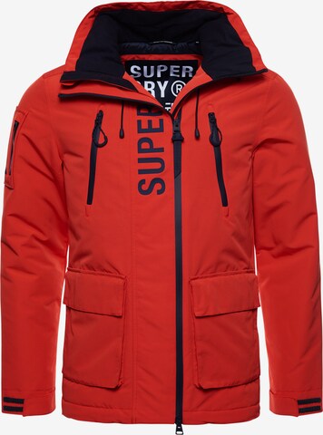 Superdry Performance Jacket 'Ultimate SD' in Orange: front