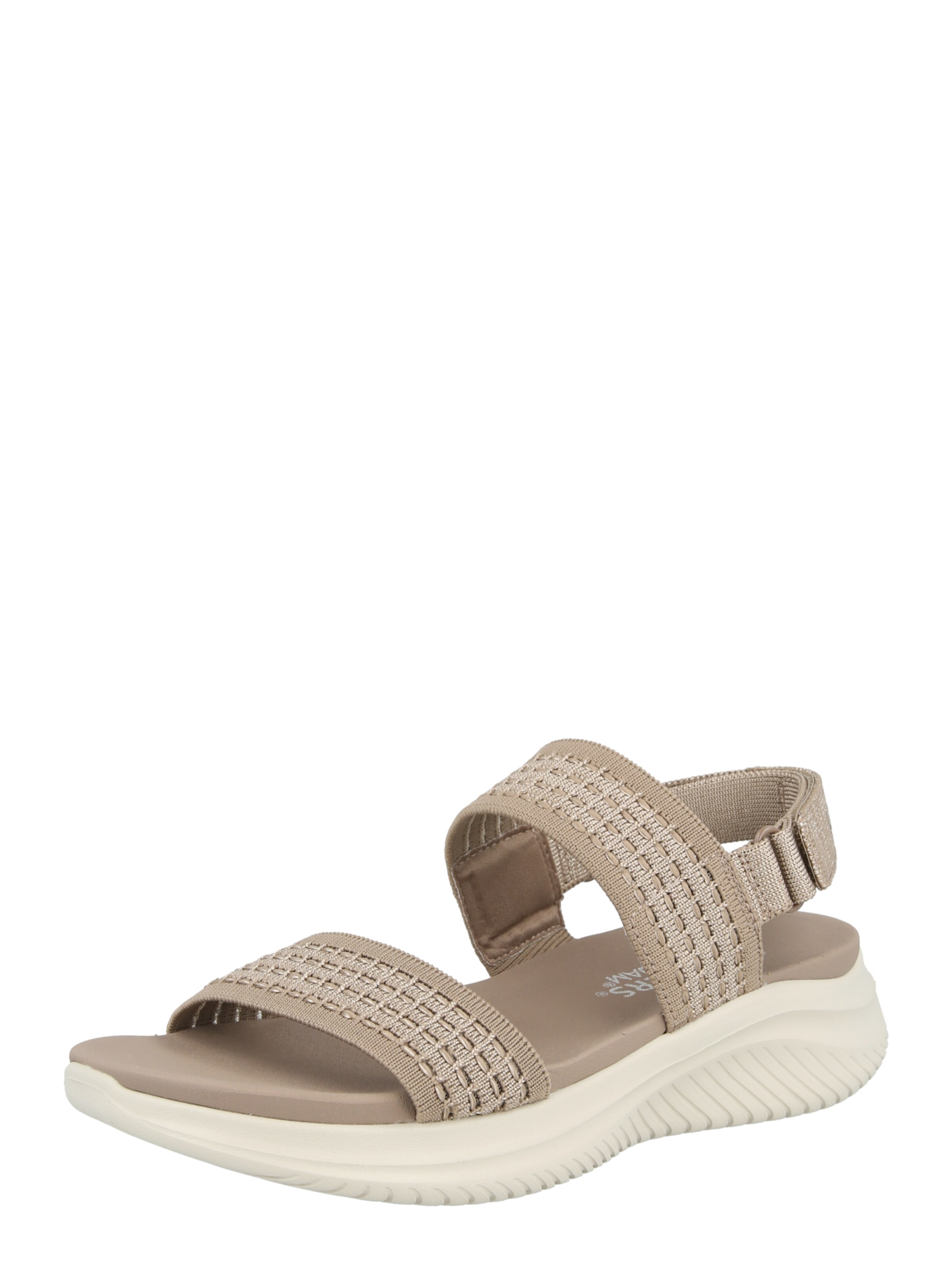 SKECHERS Сандали 'ULTRA FLEX 3.0' в кафяво: отпред