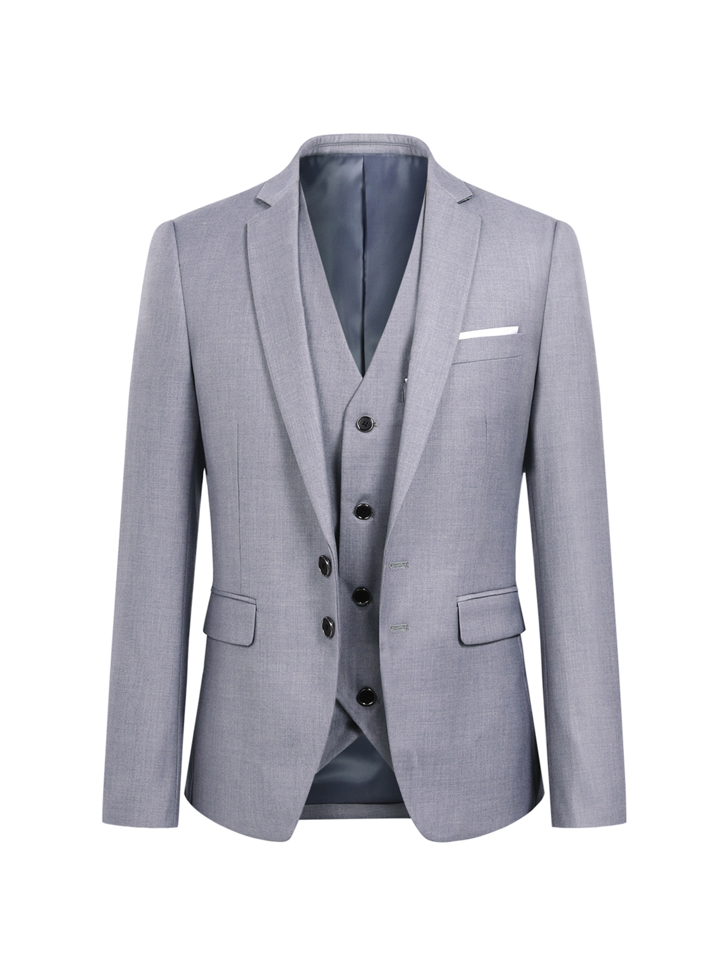 Youthup Slim fit Suit in Grey