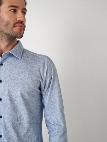 DESOTO Slim fit Overhemd in Blauw
