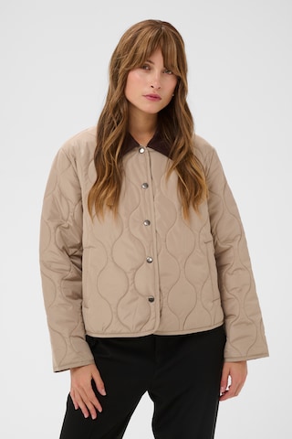 Veste mi-saison 'Ugiana' CULTURE en beige : devant