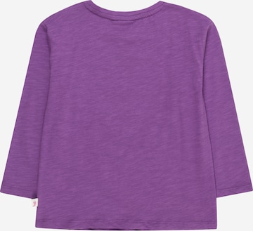 T-Shirt 'Leo Head' SALT AND PEPPER en violet
