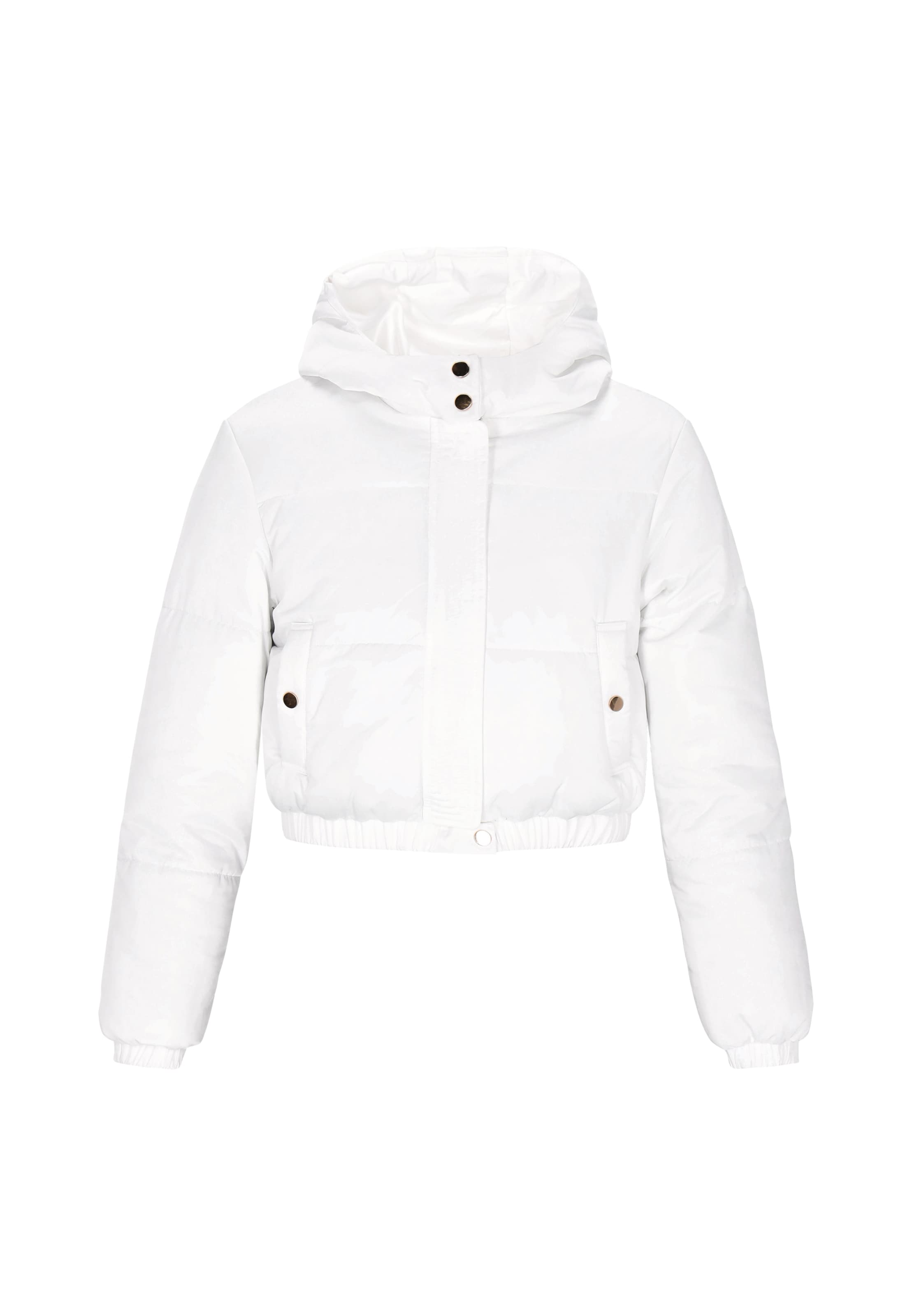 faina Χειμερινό μπουφάν σε λευκό: μπροστά