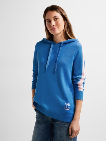CECIL Sweatshirt in Blauw: voorkant