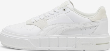 Baskets basses 'Cali Court PureLuxe' PUMA en blanc : devant