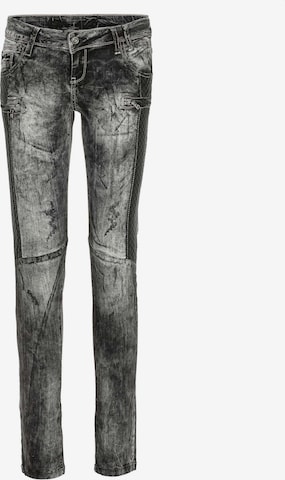 CIPO & BAXX Regular Jeans in Grau: predná strana