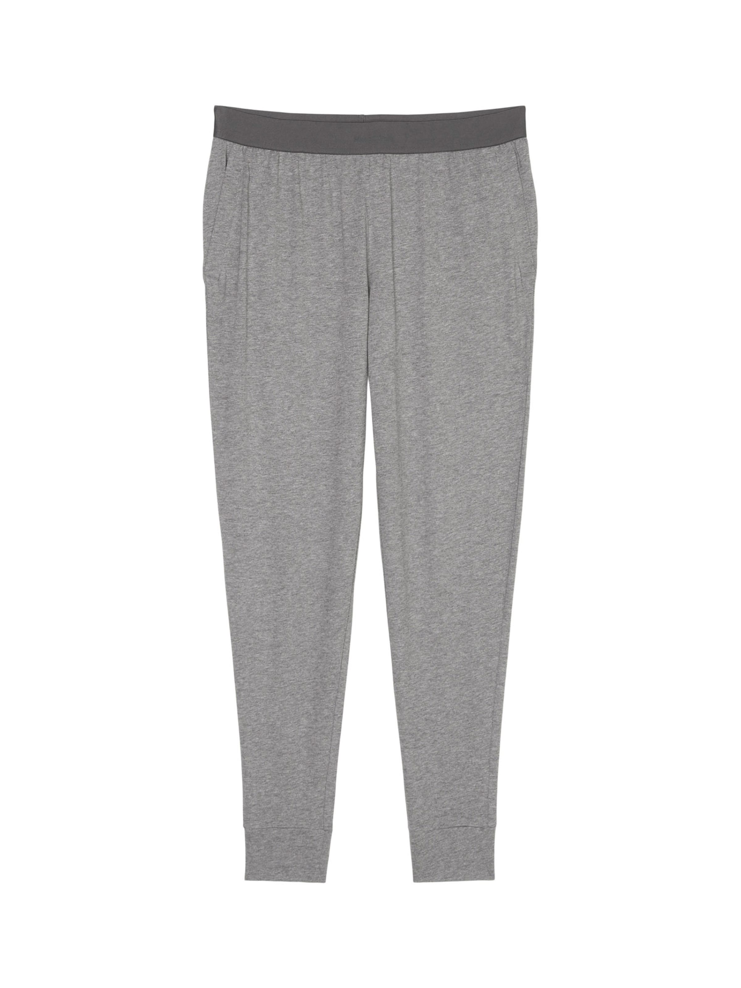 Marc O'Polo Pyjamahose ' Mix & Match Cotton ' in Grau: Vorderseite