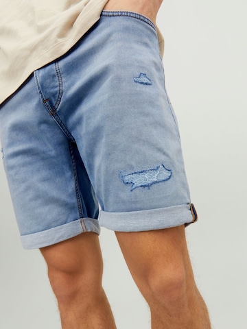 JACK & JONES Regular Shorts in Blau