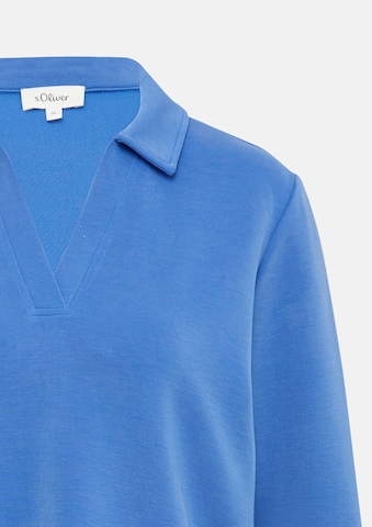 s.Oliver Sweatshirt in Blau