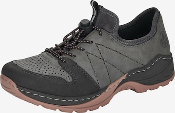 Rieker Athletic Lace-Up Shoes in Grey: front