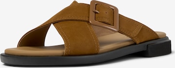 CAMPER Sandale 'Edy' in Braun: Vorderseite