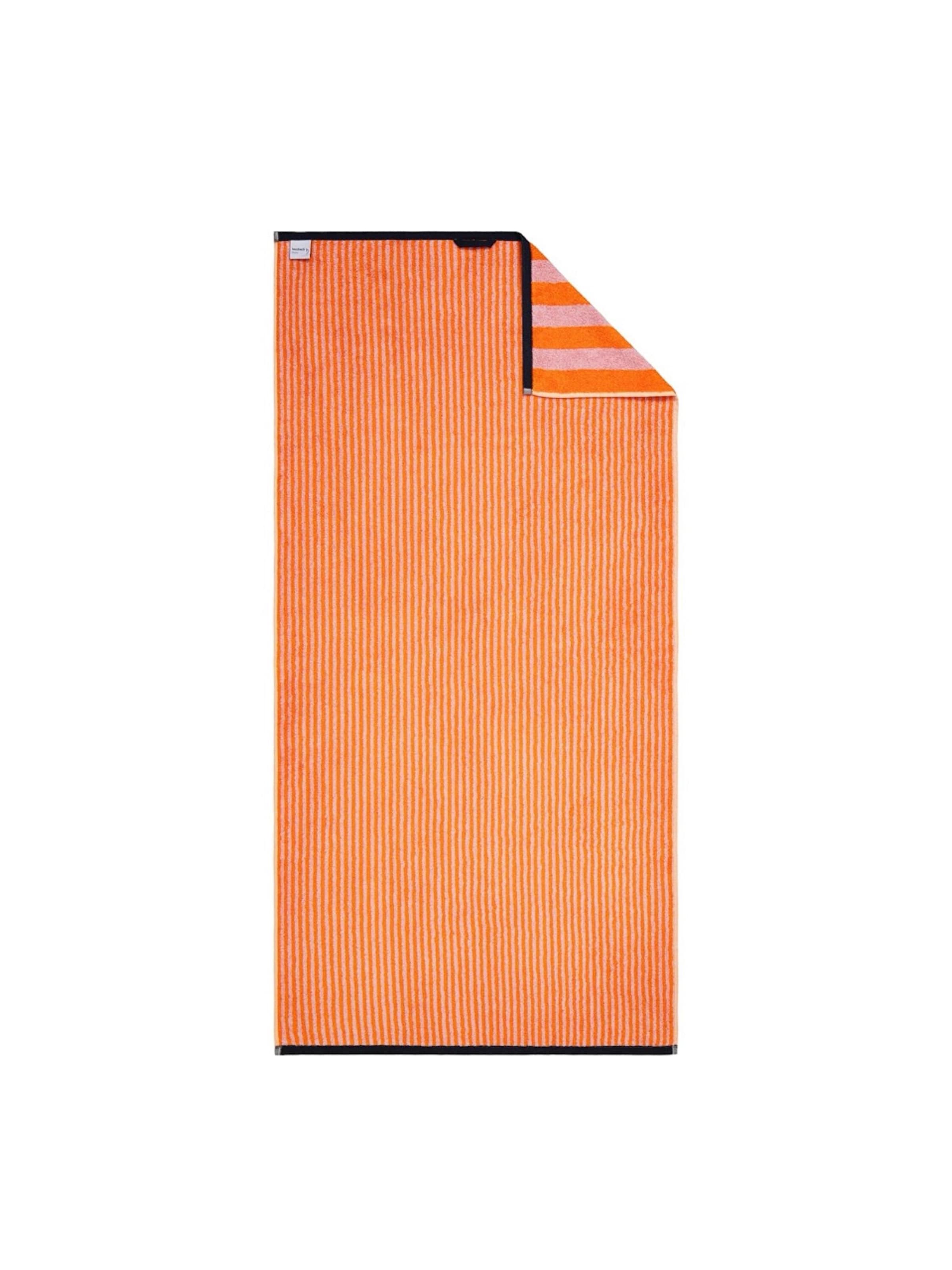 Herzbach home Towel 'Good Vibes' in Pink