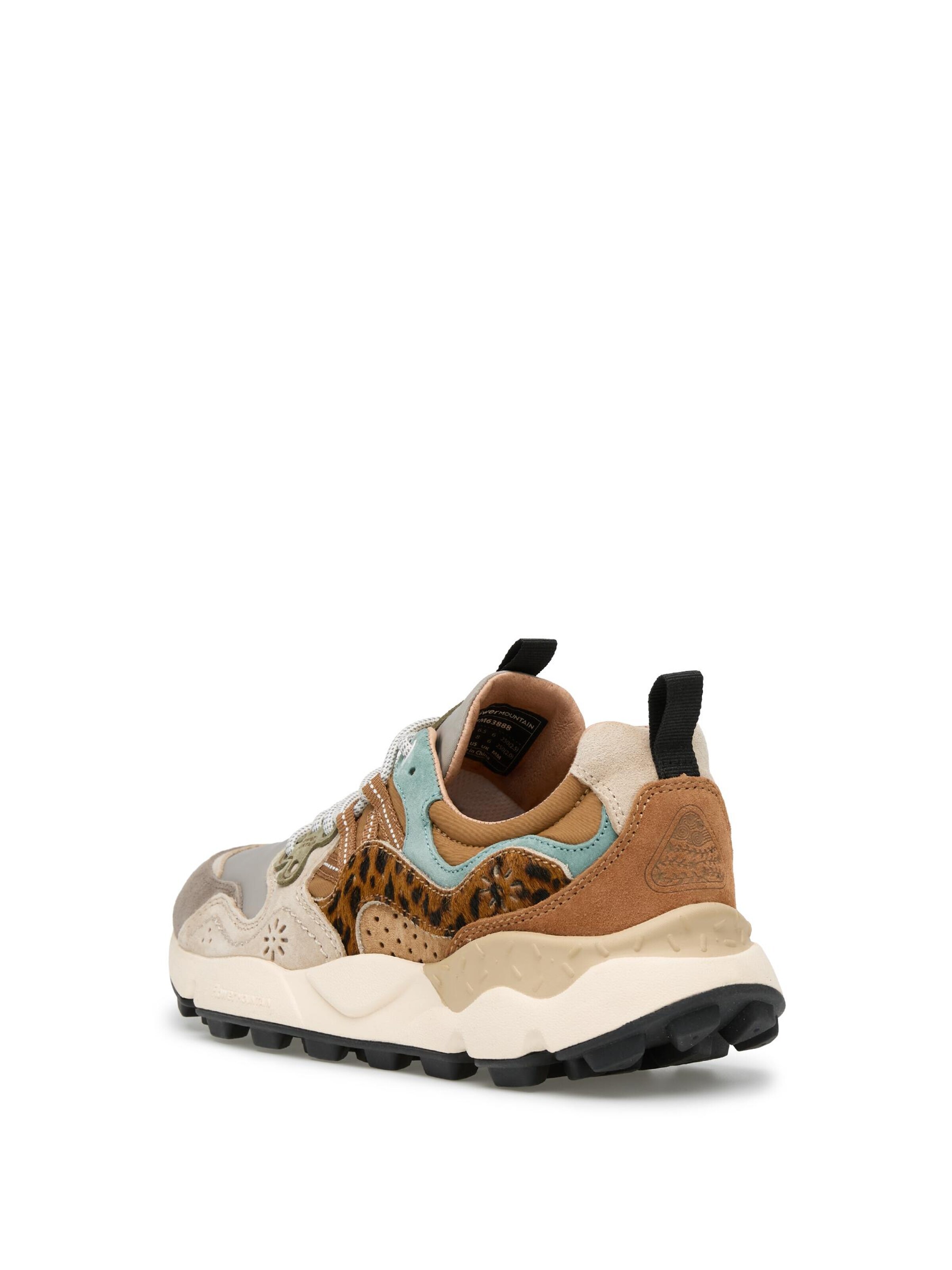 Flower Mountain Sneakers laag 'YAMANO 3 UNI' in Beige