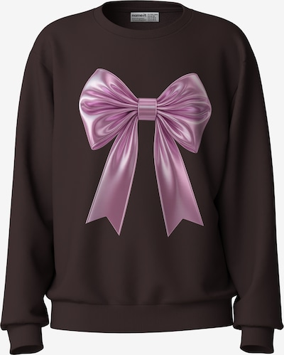 NAME IT Sweat-shirt 'NKFVOTEA' en 122-128 en orchidée / cyclamen, Vue avec produit