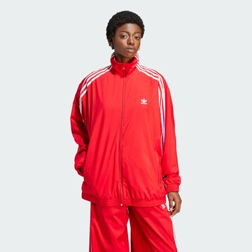 ADIDAS ORIGINALS Tussenjas 'Adilenium' in Rood: voorkant