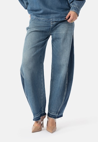 Baggy Jeans di Elias Rumelis in blu: frontale