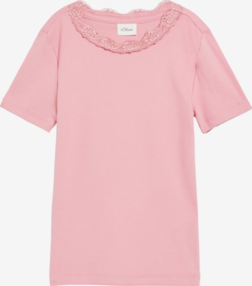 s.Oliver T-Shirt in Pink: Vorderseite