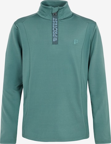 PROTEST Sportsweatshirt 'WILLOWY JR' in Grün: Vorderseite
