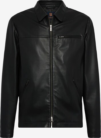 Boggi Milano Between-Season Jacket in Black: front