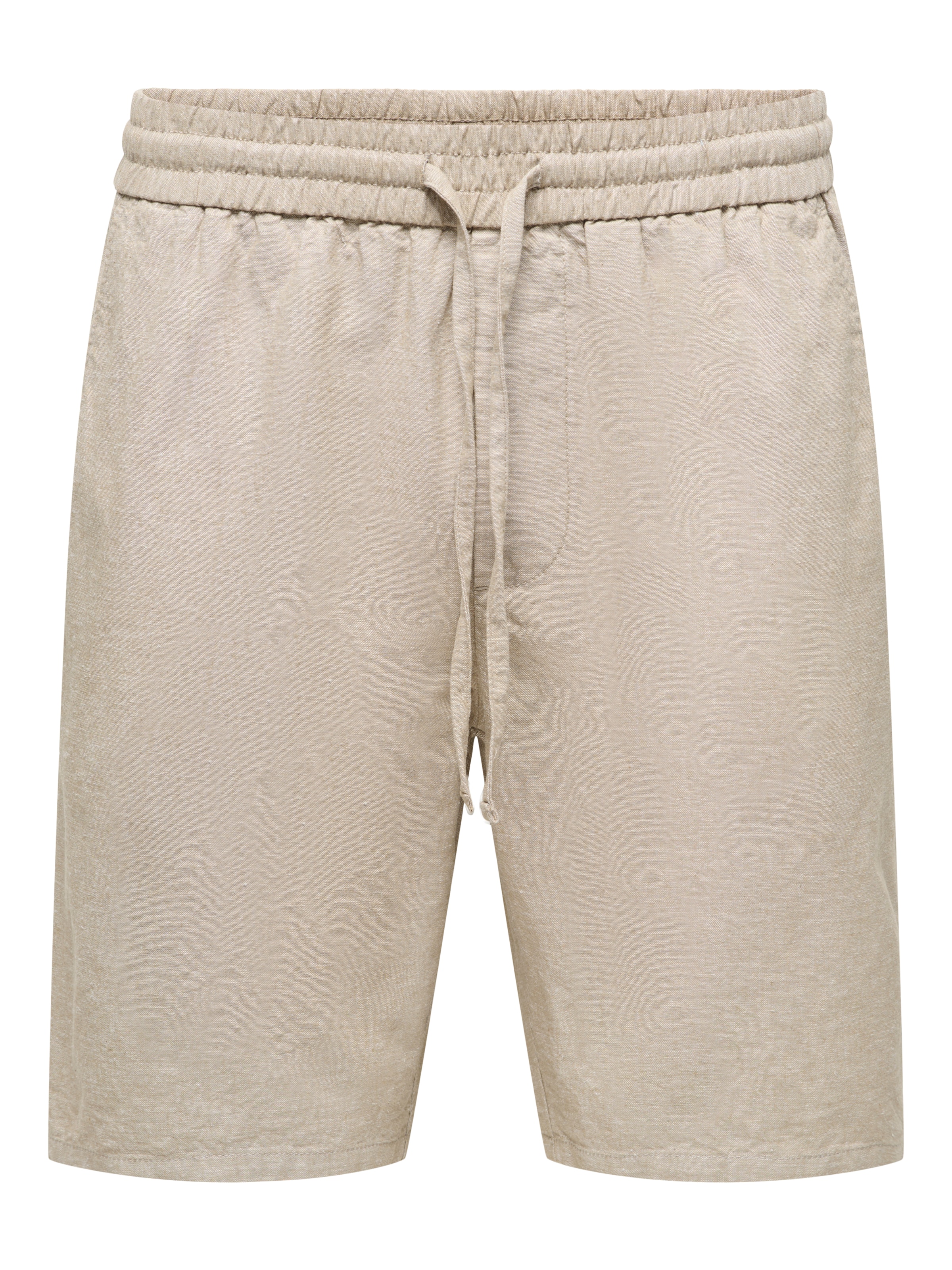 Only & Sons Pants 'ONSLinus' in Beige: front