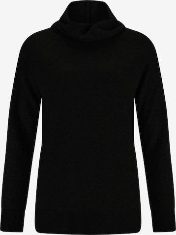Pull-over CASH-MERE.CH en noir : devant