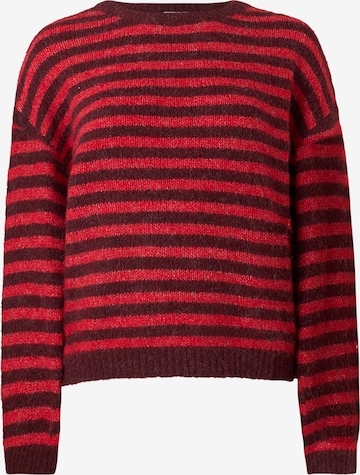 JDY Sweater 'JDYZOEY' in Brown: front