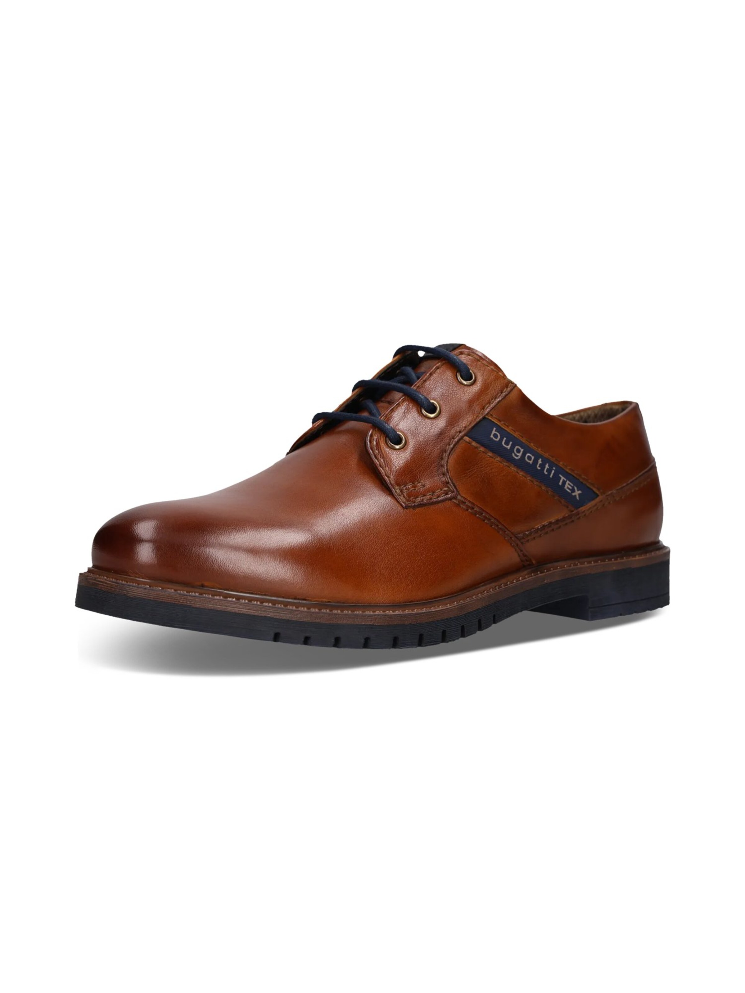 bugatti Schnürschuh in 40 in cognac, Produktansicht