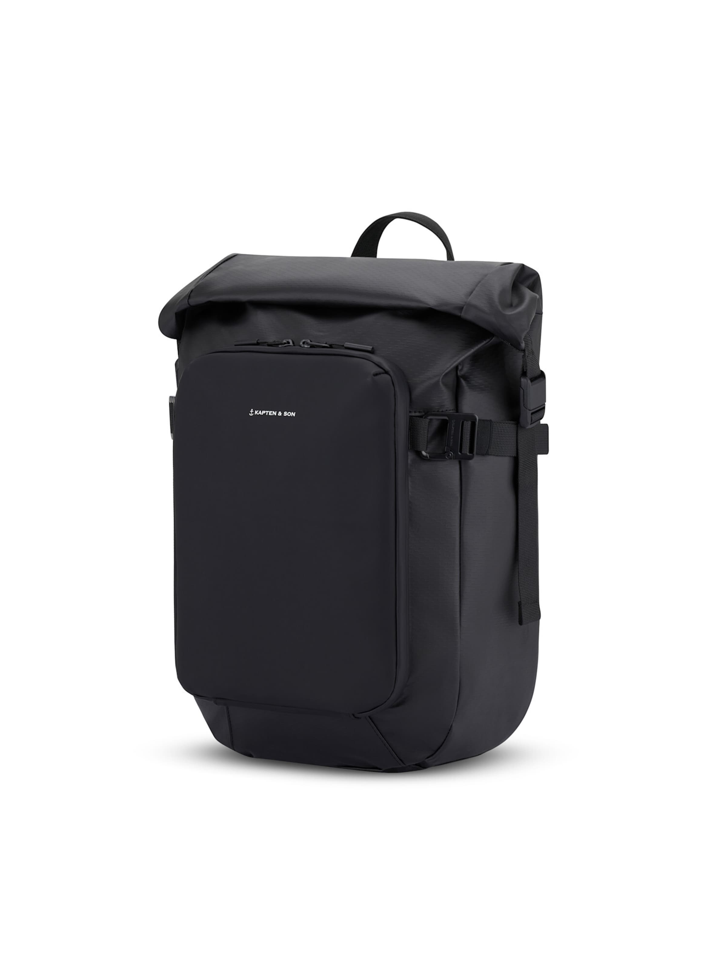 Kapten & Son Rucksack 'Lisbon Small'‌‌ in schwarz, Produktansicht