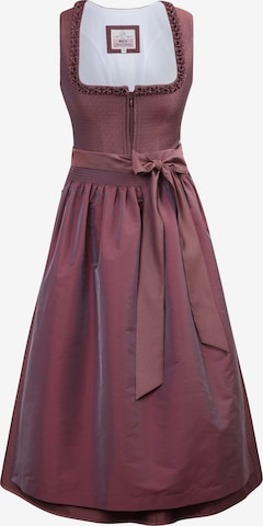 MARJODirndl 'Elchingen' - smeđa boja: prednji dio