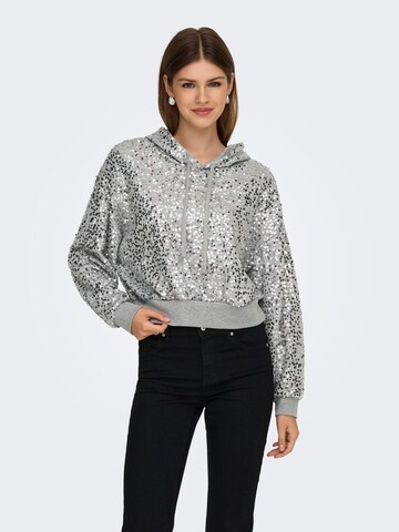 ONLY Sweatshirt 'ONLJada' in Grau: Vorderseite