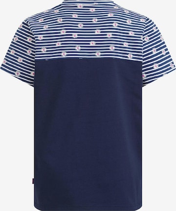 T-Shirt WE Fashion en bleu