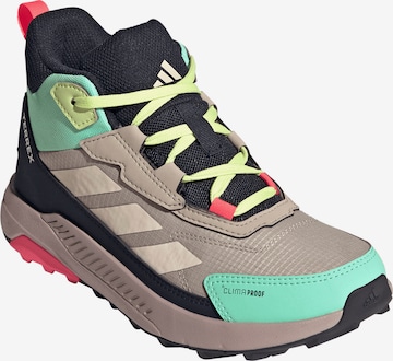 ADIDAS TERREX - Botas 'ANYLANDER' em verde: frente