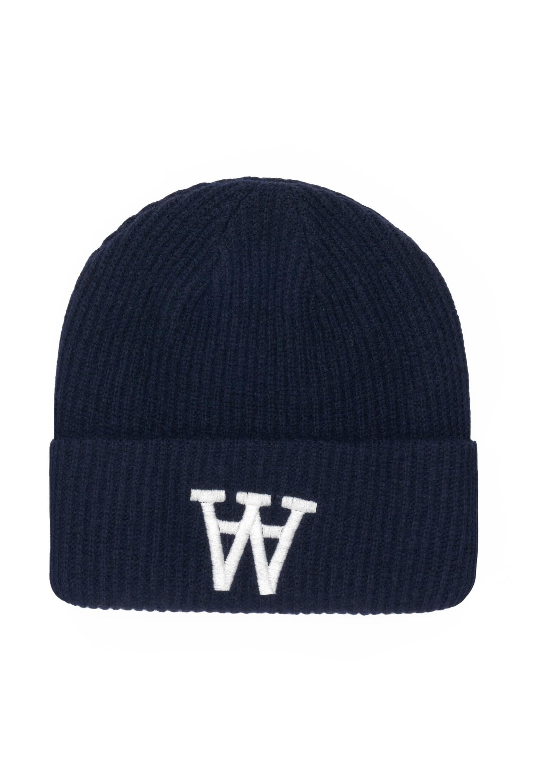 WOOD WOOD Muts in Blauw: voorkant