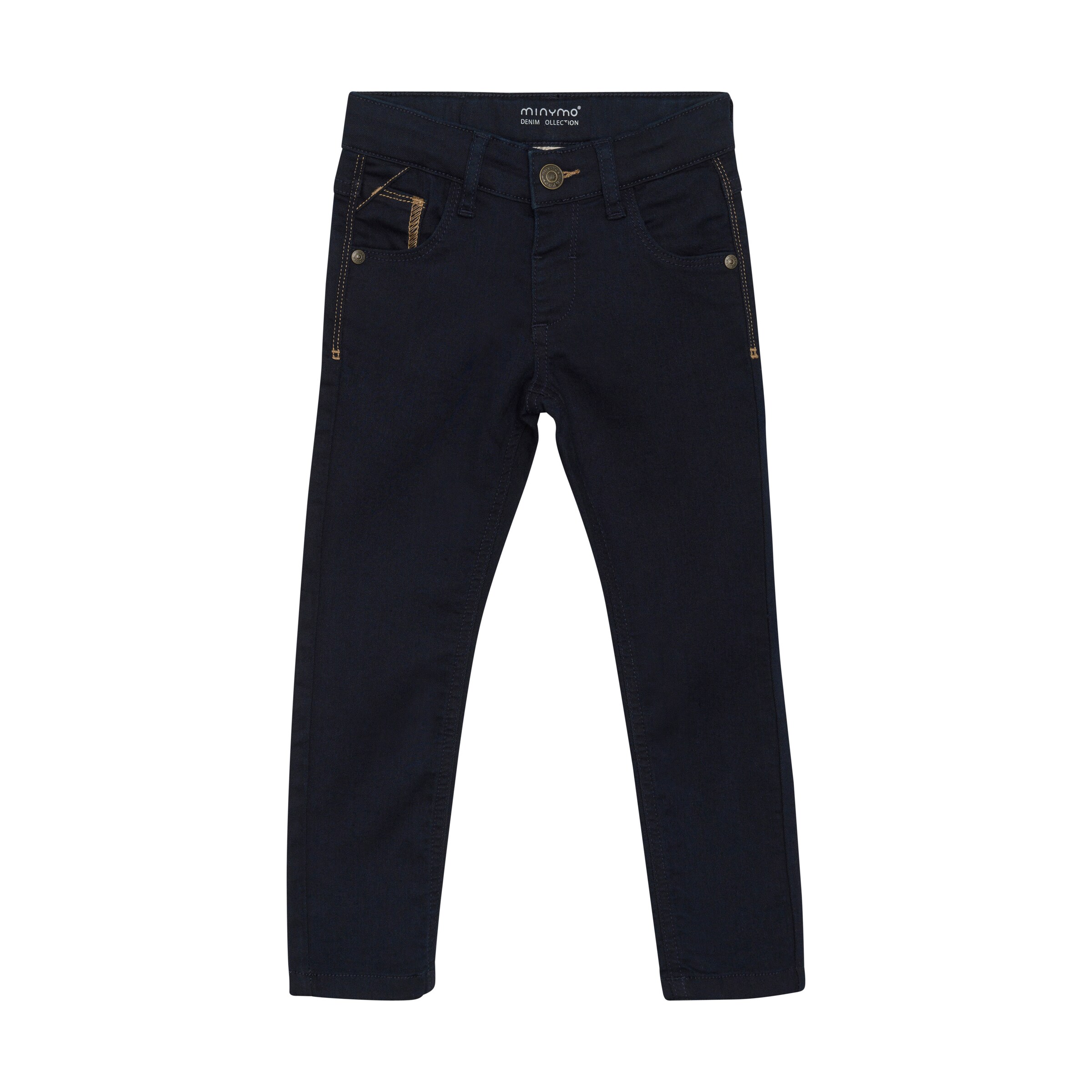 MINYMO Slimfit Jeans in Blauw: voorkant