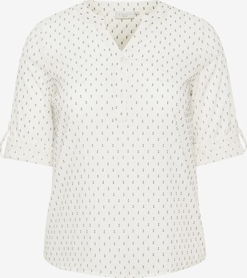 KAFFE CURVE Blouse 'Solo' in White: front