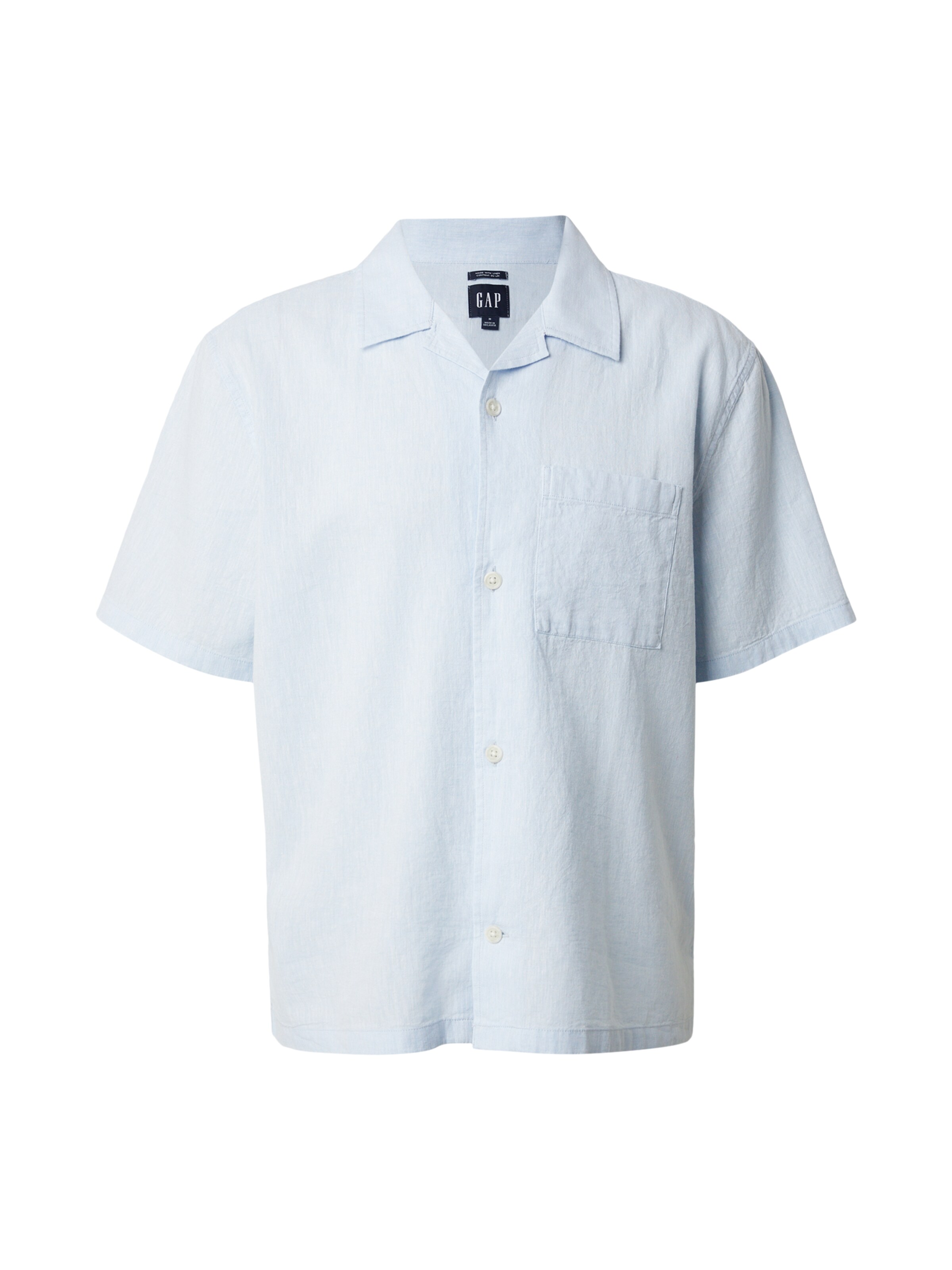 GAP Рубашка в Синий: спереди