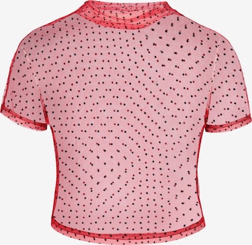 myMo ROCKS - Blusa 'Rock' em vermelho: frente