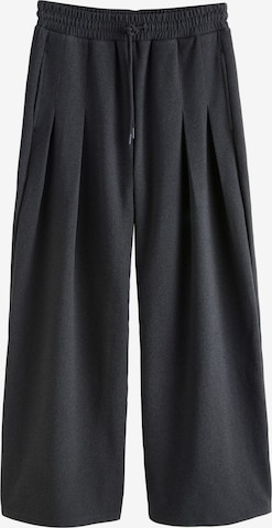 Next Wide Leg Laskoshousut 'N.Premium' värissä harmaa: etupuoli