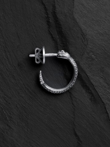 REYTEL Ohrring 'RATTLESNAKE' in Silber