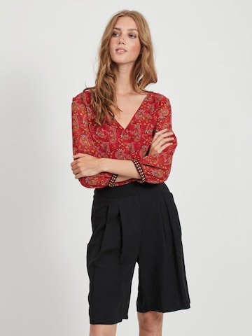 VILA Blouse 'VIELOISE' in Red