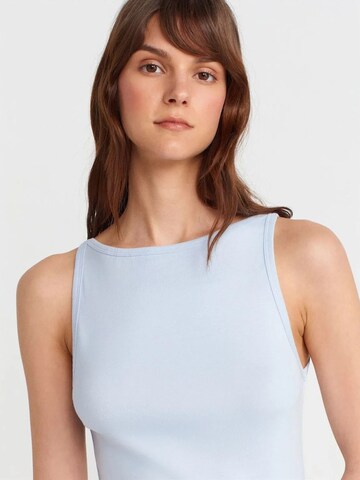 Dilvin Top in Blau