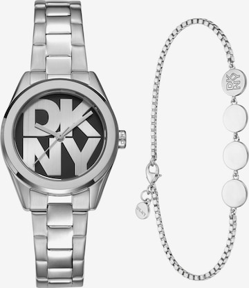 DKNY Analoog horloge in Zilver: voorkant