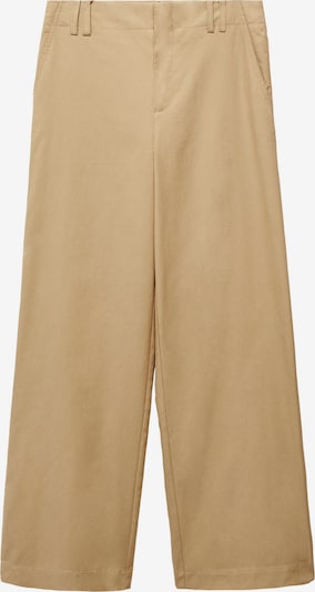 MANGO Pantalon en beige, Vue avec produit