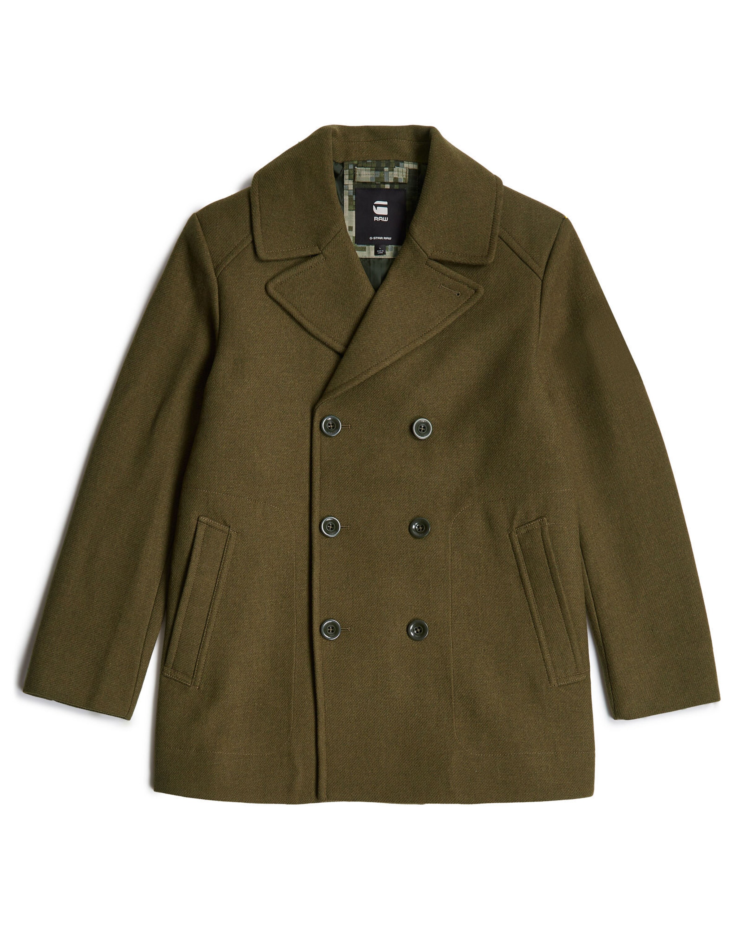 G-STAR Winterjas in Groen: voorkant