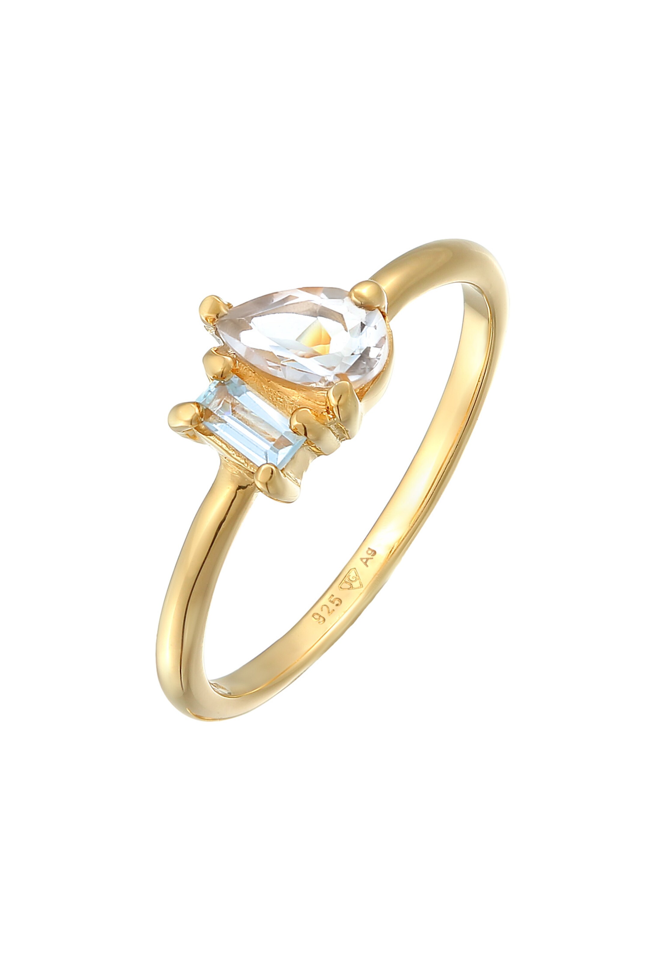 ELLI PREMIUM Ring in Goud: voorkant