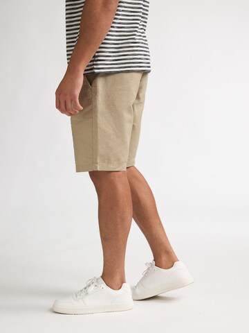 Petrol Industries Regularen Hlače | rjava barva